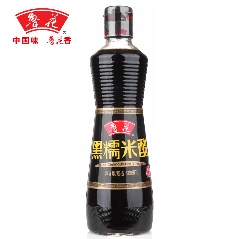 【天猫超市】鲁花黑糯米醋500ML 糯米发酵 酿造醋厨房调料 调味品