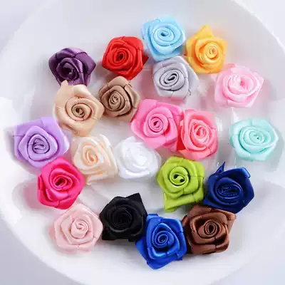 2cm manual rose si dai hua decorating flowers diy handmade jewelry hairclip hair bow accessories