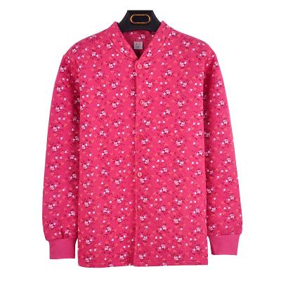 Cao cấp cardigan lớn mã bông dày mùa thu áo khoác ấm áp và con trai cao cấp mùa đông ba lớp bông áo khoác len mỏng bông.