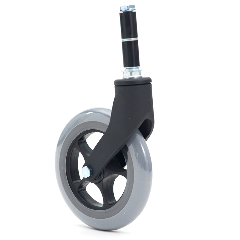 Japanese MIKI elderly wheelchair accessories free-from-inflation tires front wheel armrest seat cushion back cushion walking stick foot pad