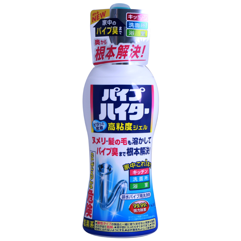 日本原装花王KAO管道疏通剂*超浓缩啫喱型*500克*浓效不伤管道