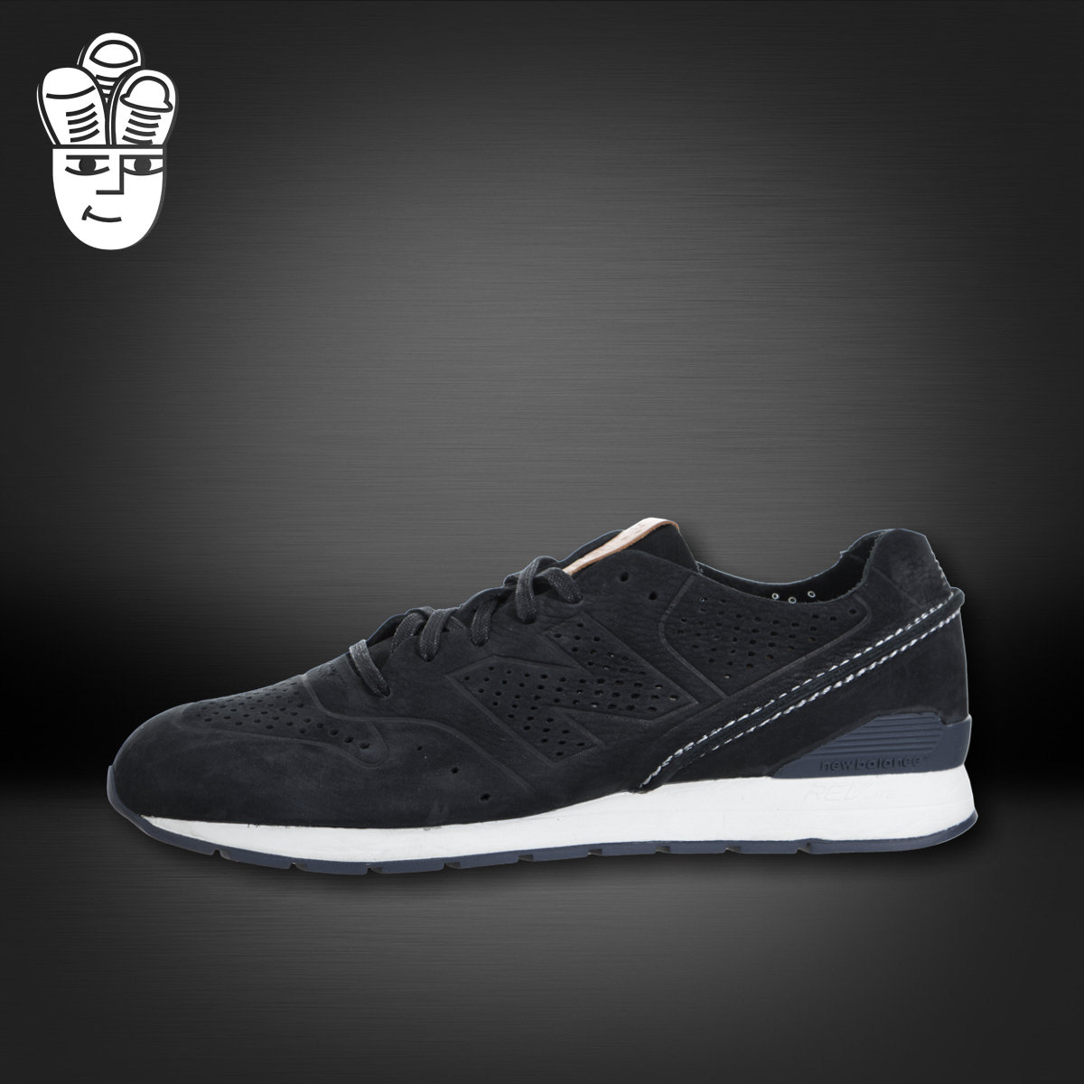 New Balance 696 NB男子复古跑鞋 限量运动休闲鞋 麂皮翻毛
