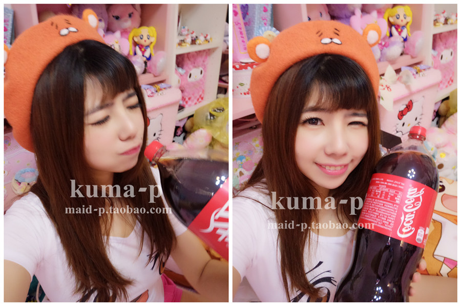 Small P - hand - made a wool beret hat