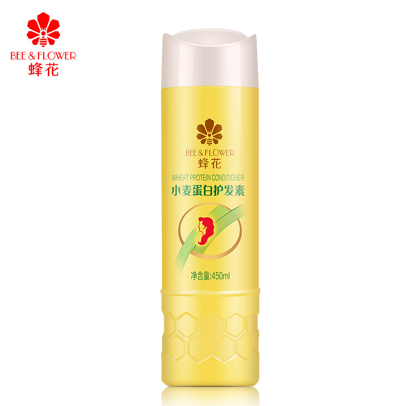 【天猫超市】蜂花护发素(小麦蛋白)450ml 柔亮丽 滋养护发