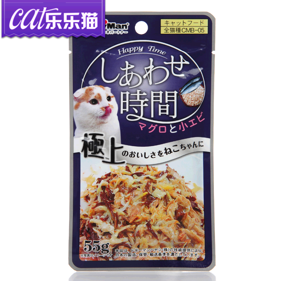 多格漫凯迪漫金枪鱼虾米猫用餐包 猫罐头鲜封包猫咪零食 宠物湿粮