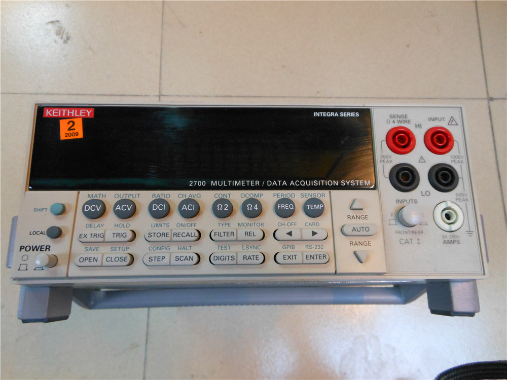 KEITHiley Gili 2700-6 half-meter function with electricity meters