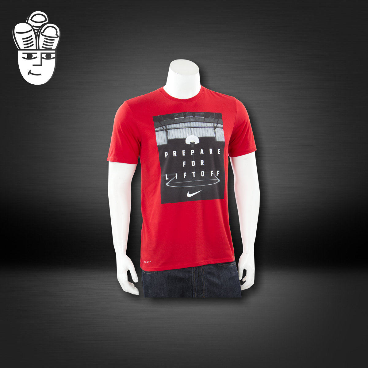 Nike Prepare For Lift Off 耐克男子运动短袖 时尚T恤 速干