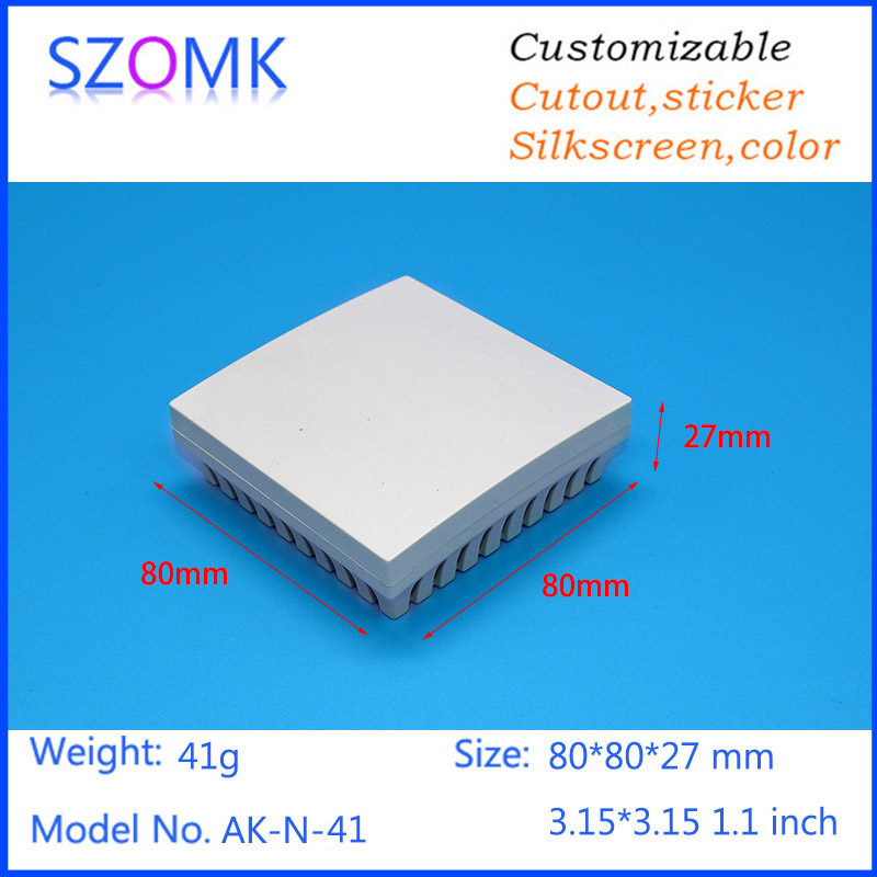 Ocomb 80 * 80 * 27 meter shell DIY smoke sensing power plastic housing instrument housing junction box N41