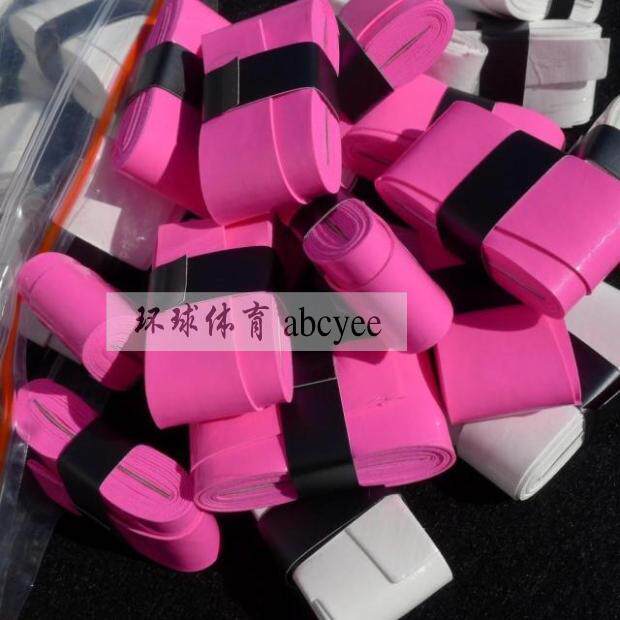 (30) Unmarked 100 thin film sticky badminton racquet sucking sweat tape tennis clap