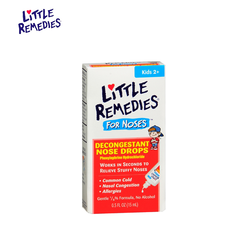 Little Remedies 婴儿鼻塞滴剂 15ml 美国直邮