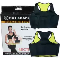 TV mới Hot Shapers hông giảm béo cơ thể vest giảm béo thể thao vest cơ thể áo nhựa ao giu nhiet nu
