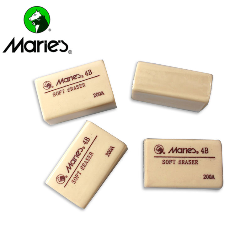 Shanghai Marley brand 4B rubber sketch rubber sketch rubber Art supplies Rubber soft 200A