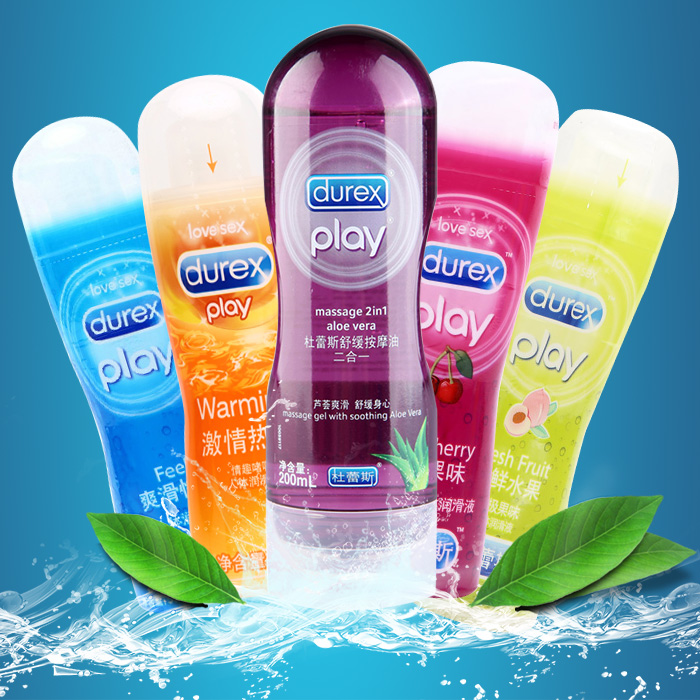 杜蕾斯润滑剂 男女房事用水润性润滑油 女用阴道润滑剂情趣性用品