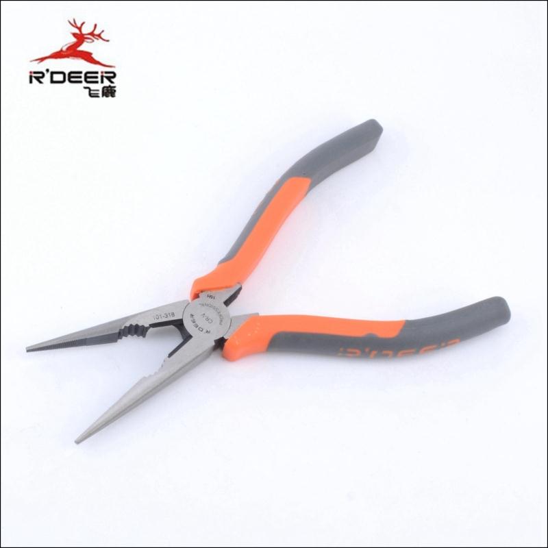 Flying deer 6 inch 8 inch Japanese-style chrome vanadium steel tip pliers 150mm 200mm with toothed tip pliers 101-316 318