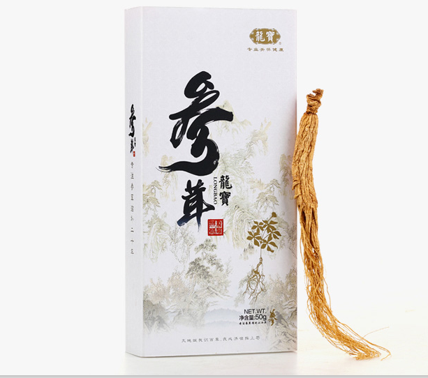 龙宝LB 高丽白参 精品长白山白参 长白山人参 白参3条50g盒装