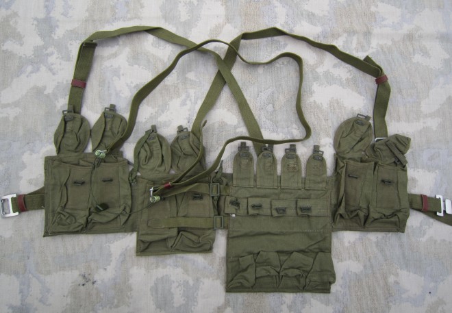 Outdoor multi-function canvas carrying tool Canvas bag collection bag 63-style device multi-function collection bag