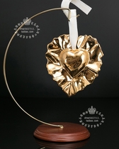 Copenhagen Royal Copenhagen's heart-shaped love and pray for ceramics to rewind K gold lover's gift