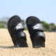 NIKE giày của phụ nữ BENASSI ULTRA dây đeo giày bãi biển bình thường ninja dép thể thao 819717-010 dép tông Dép thể thao