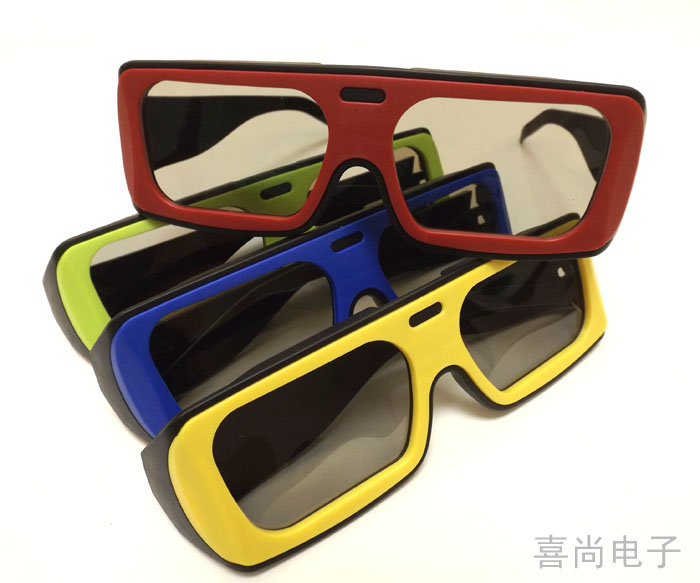 Factory direct sales cinema 3D glasses polarized passive 3D stereoscopic cinema reald giant curtain hall special glasses