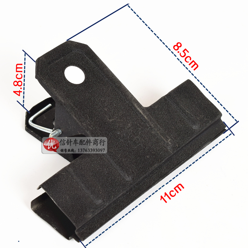 Shanghai Brand Black Iron Pinch Ticket Clip Black Bill Clip Stationery Iron Clip Big Size 11CM 