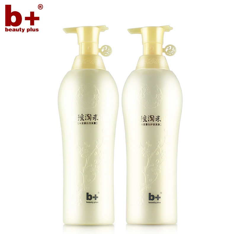 b+红瑶云瑶淘米水洗发水正品洗护套装去屑去油天然洗发露护发素