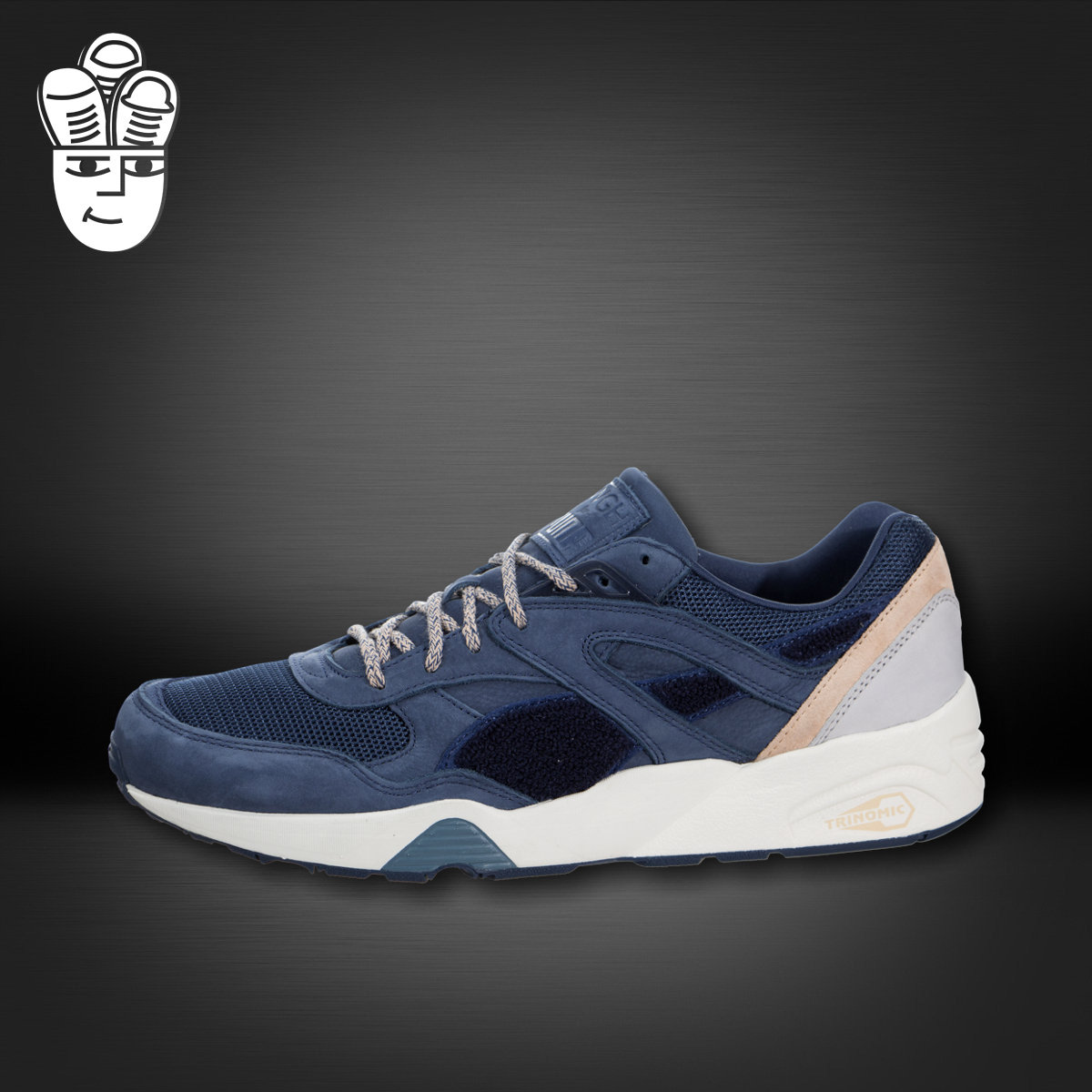 Puma R698 x BWGH 彪马男子低帮跑鞋 合作限量款运动休闲鞋