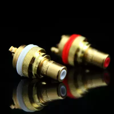 Original American CMC807 gold-plated RCA seat Lotus head female seat signal line terminal audio rca socket special price