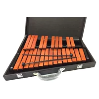 Trẻ em gõ gỗ piano thương hiệu Orff câu đố giáo dục sớm nhạc cụ đồ chơi 25 giai điệu gỗ gụ chơi piano để gửi vali đàn organ cho trẻ em