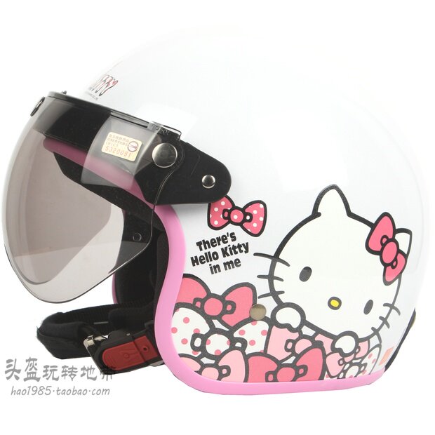 Taiwan EVO little white electric motorcycle helmet men and women helmet sunscreen UV retro autumn and winter