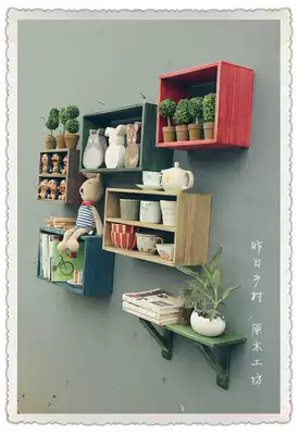 (Yesterday's Village) creative shelf clapboard set between square inches (Jiangsu, Zhejiang and Shanghai)