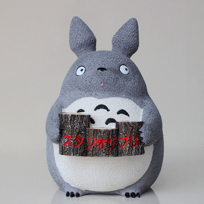 2015-10-8=29cm high-large small sapling plaster painted graffiti latex mold hair