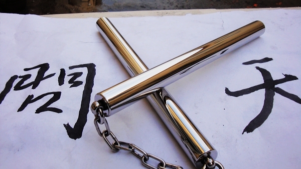 Ask the sky nunchaku nunchaku factory special price actual combat type 400 grams very strong Bruce Lee enhances the skill