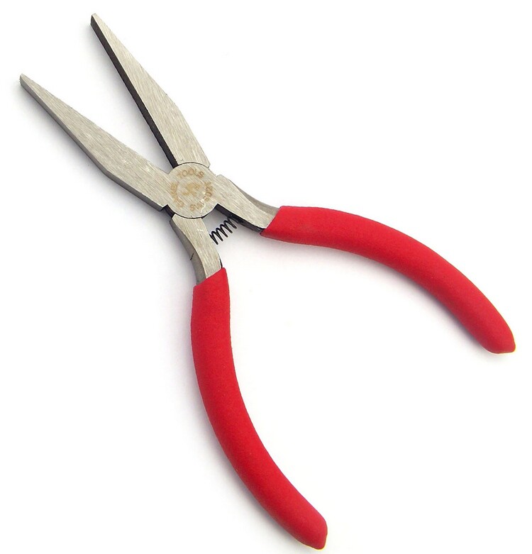 5 inch 6 inch mini toothless flat mouth pliers Toothless flat mouth pliers Press line flat jaw pliers handmade jewellery pliers