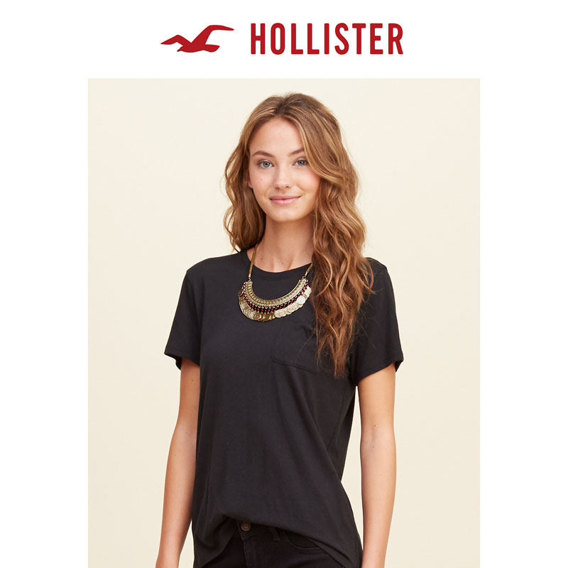 Hollister 圆片个性项链 女 102817