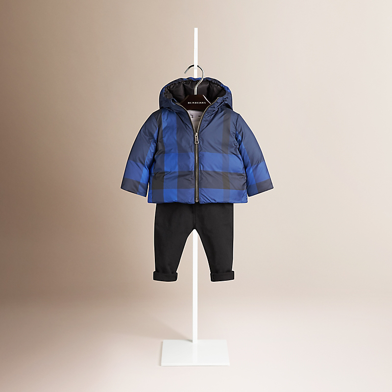 Burberry博柏利 格纹双面两穿羽绒外套 40030931