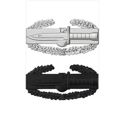 US Army White Blade Combat Qualification Chapter Melee Chapter ACU Camouflage uniform badge Military fans metal badge