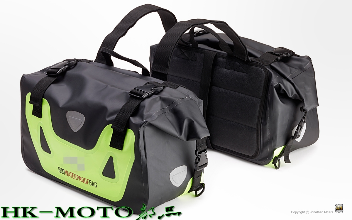 Motorcycle side bag Waterproof piggy bag Sichuan-Tibet locomotive equipment bag Rear seat bag Tail bag hanging bag Saddle bag side bag
