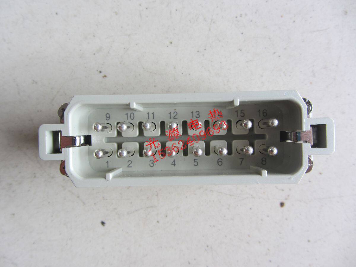 HDXBSCN Western bullies 16-pin rectangular heavy-duty connector 16 pin connector HA-016-M 16A 250V