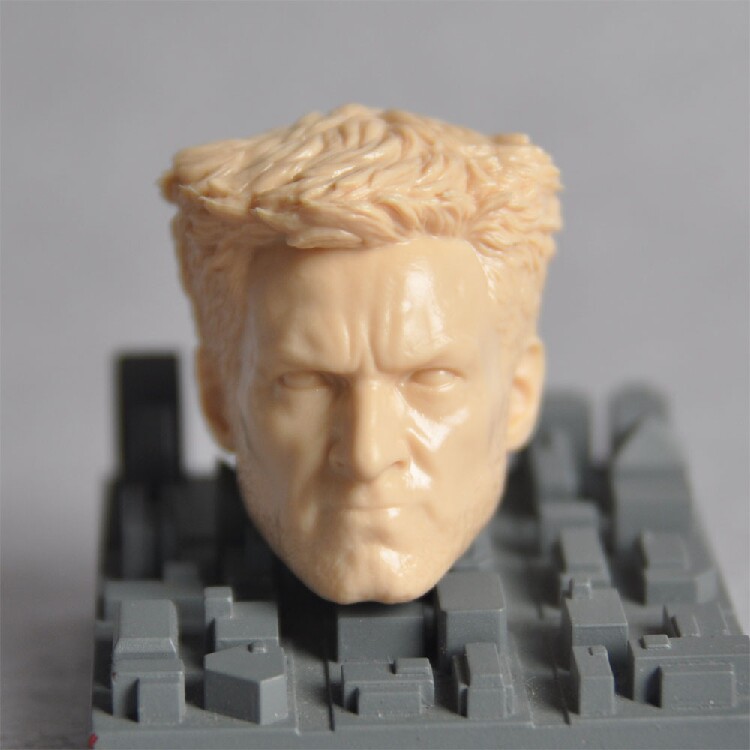 1:6 white die head carving X-MAN Wolverine 1 0 Hugh Jackman non-HT X-Men reverse the future