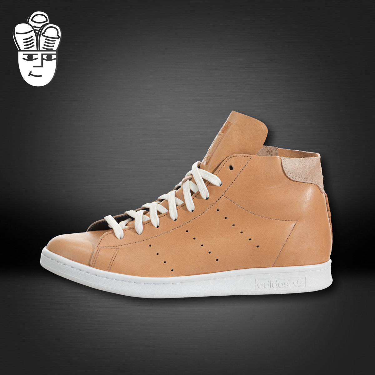 Adidas X Horween Stan Smith Mid PC 三叶草男子联名限量板鞋