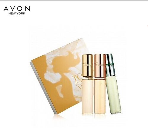 包邮 专柜正品 AVON/雅芳今日 明日 永恒 走珠香水礼盒 新上市