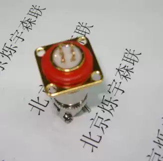 Aviation plug vacuum gas seal plug glass sintered connector 12