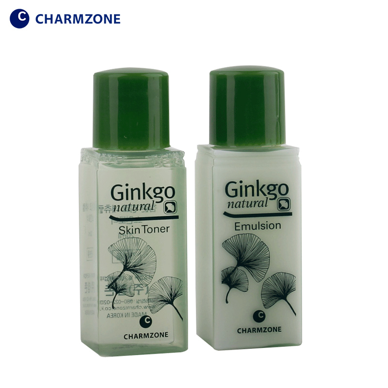 【美丽豆特惠】韩国婵真银杏旅行套装小样护肤品爽肤水/乳液20ml