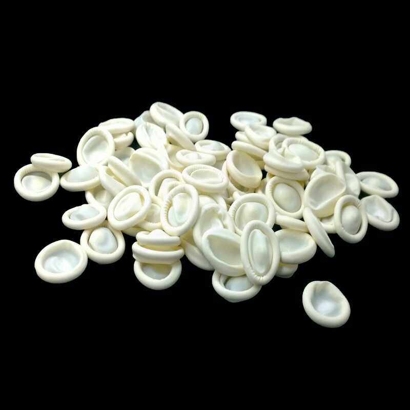 (Tools) Rubber fingertips model spray-painted with washing pen protective hand fingertips Anti-corrosion 10 only