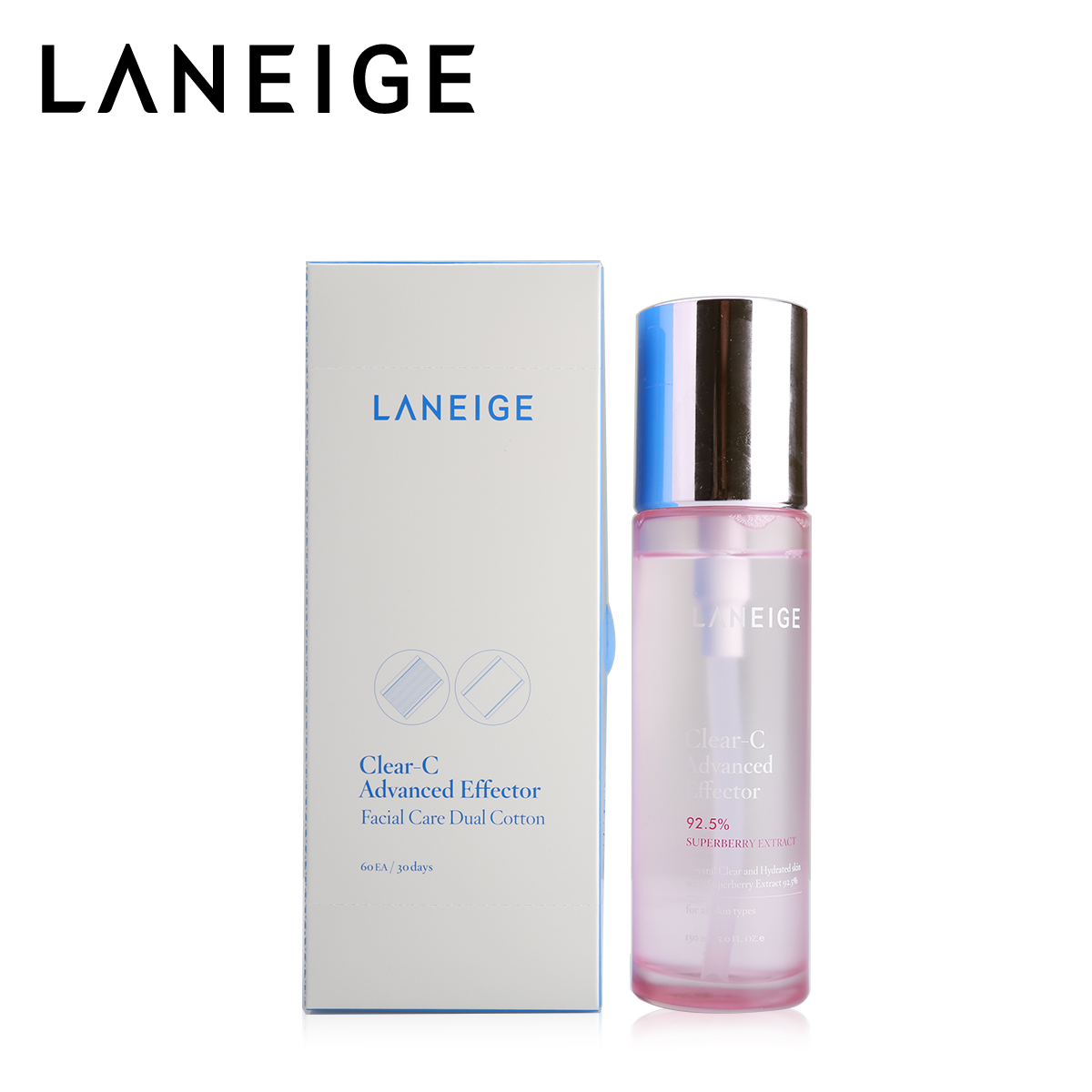 Laneige/兰芝净透肌底精华液150ml 保湿 亮肤 缓解氧化 官方直售