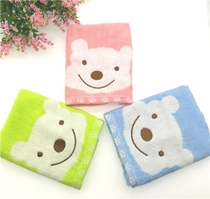 Double Crown credibility 2017 new dream Fox bamboo fiber children cartoon student towel 4