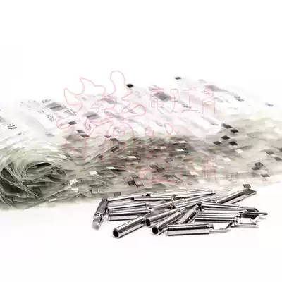 Thermostatic soldering iron head internal thermoelectric soldering head flat tip soldering iron nozzle 900 936 for 900M-T-1 2D