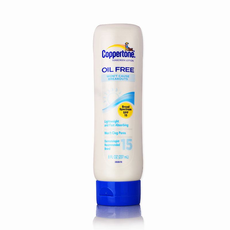 Coppertone/水宝宝 儿童超透气清爽无油防晒乳液霜 SPF15* 237ml