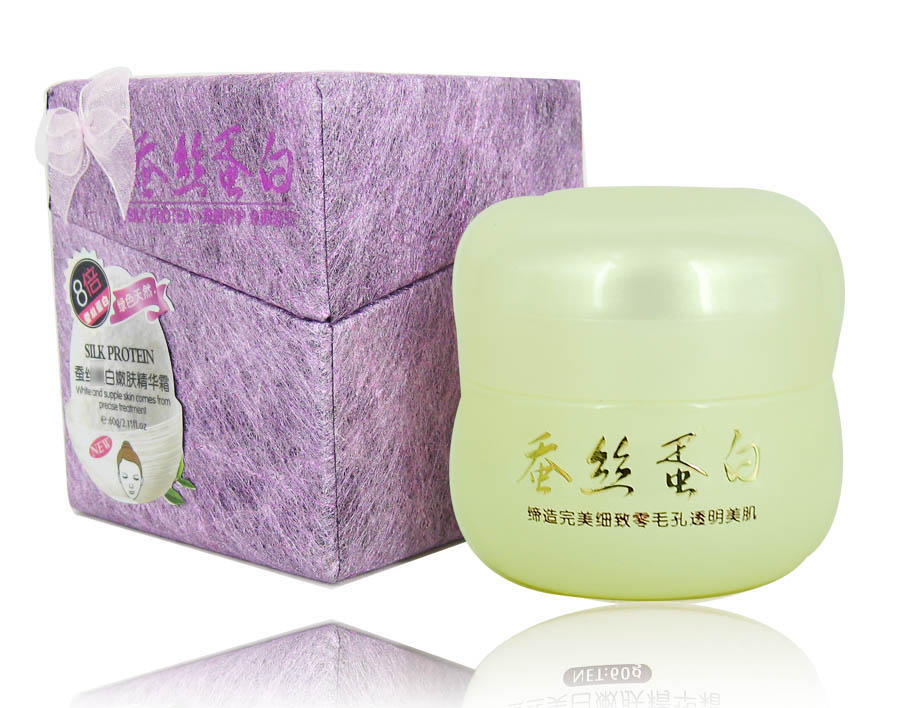 一枝春护肤霜蚕丝蛋白雪肌嫩肤精华霜60g补水亮肤面霜