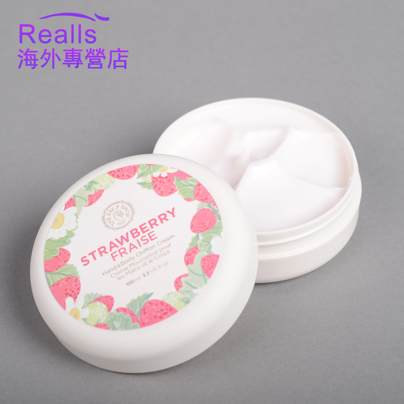 The Face Shop/菲诗小铺水果身体乳护手霜二合一美白补水滋润保湿